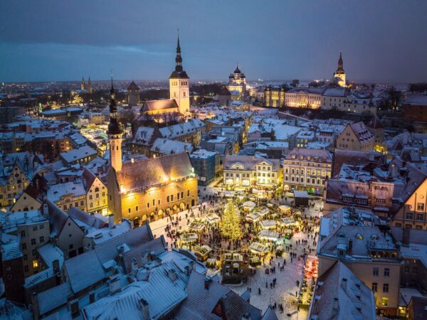 Tallinn Old Town in French